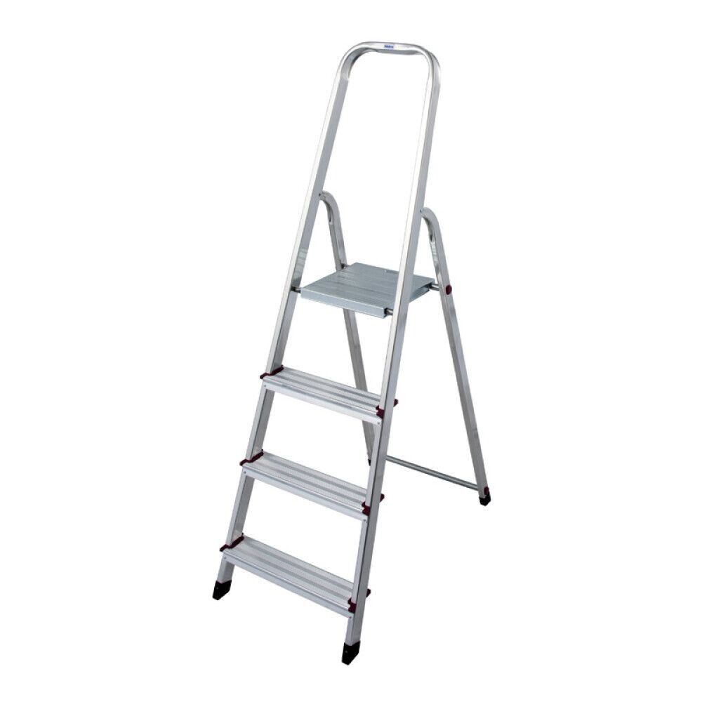 Taloustikkaat Alumiini 4-askelmaiset