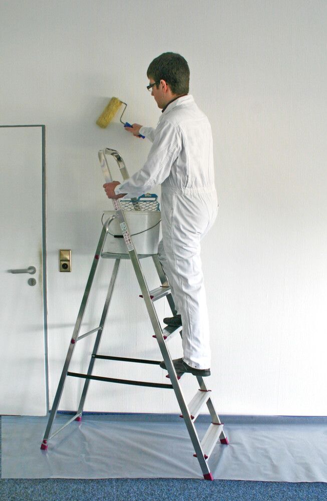 Taloustikkaat Alumiini 6-askelmaiset