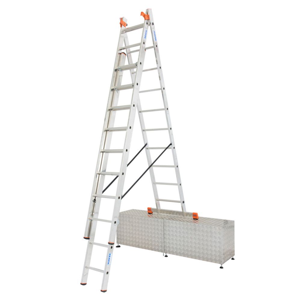 Monitoimitikkaat Krause Tribolo 3 x 10 Alumiini 7,65 m