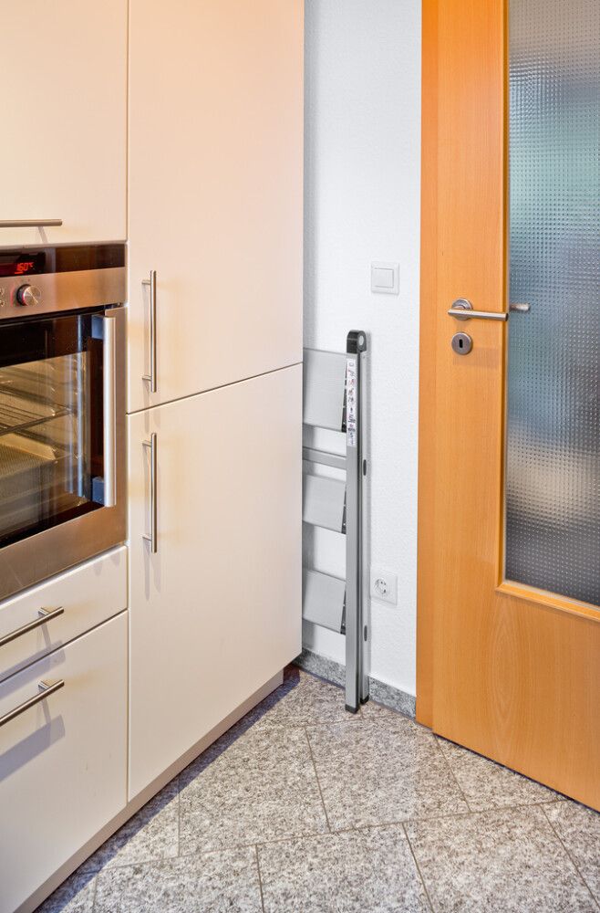 Taittuva apuporras Stabilomat Basicline Slim 3 askelmaa