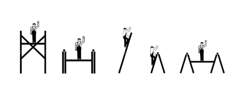 Rakennusteline Corda kokoontaittuva 4,85 m 2 x 7