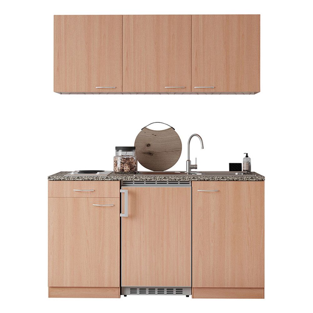 Minikeittiö Respekta 150 cm Pyökki