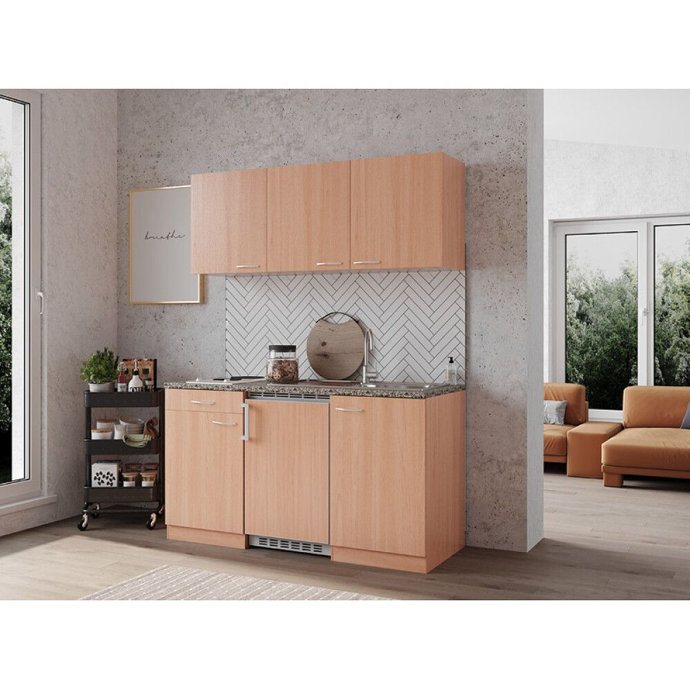 Minikeittiö Respekta 150 cm Pyökki