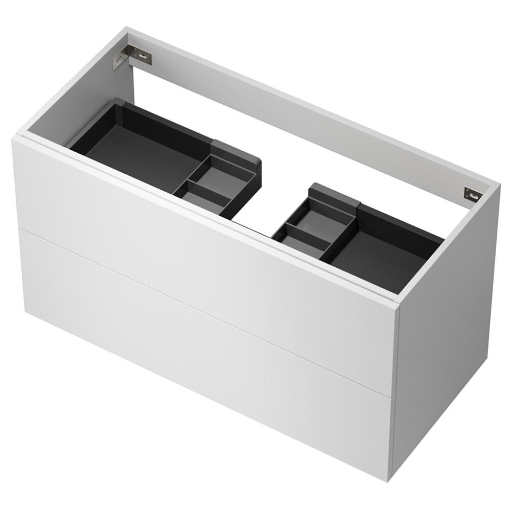 Allaskaappi Camargue Skärgård Classic etuosilla mattavalkoinen 98,4 x 43 x 55 cm