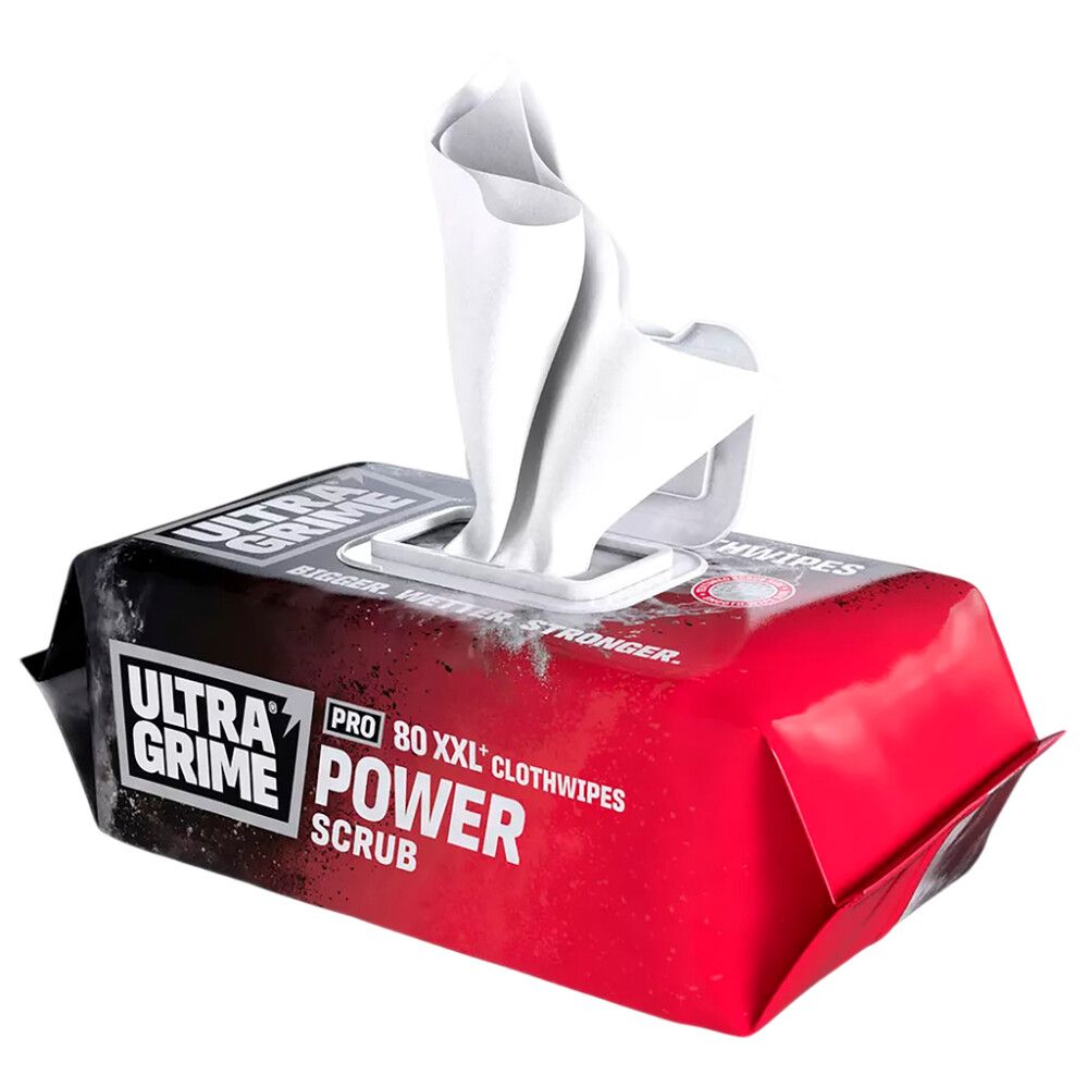Puhdistusliina UltraGrime® Power Scrub 38 x 25 cm 80 x XXL