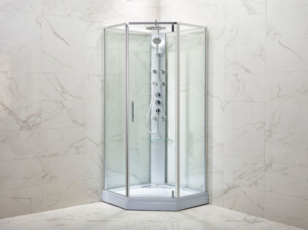 BAKGLAS I KLARGLAS 100X100 CM