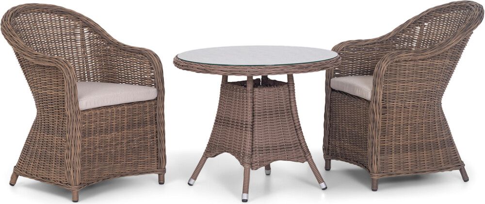 Nojatuoli Sunfun Nadja pehmusteella 2 kpl