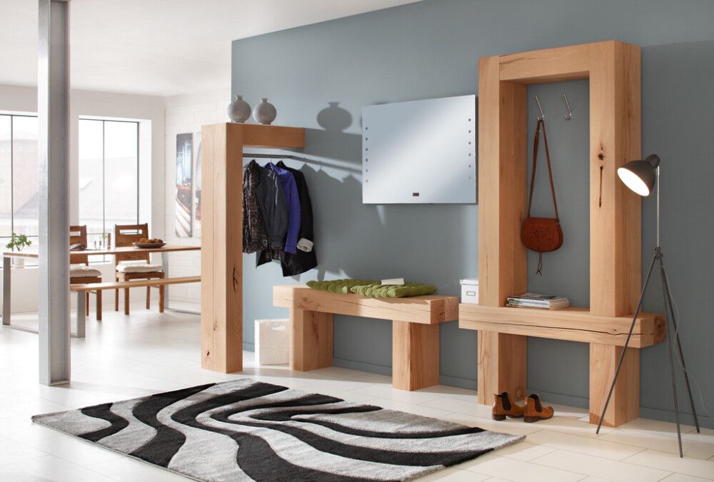 Pyökkipalkki Massiv Blox 150 x 150 mm, eri pituuksia