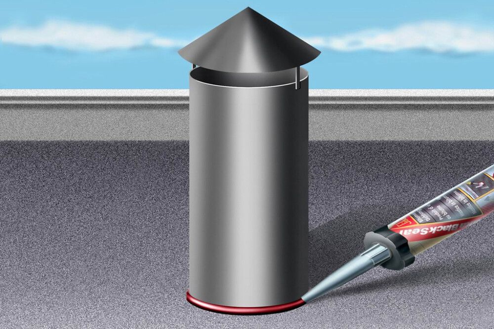 Tiivistysmassa Sika BlackSeal -1 300 ml