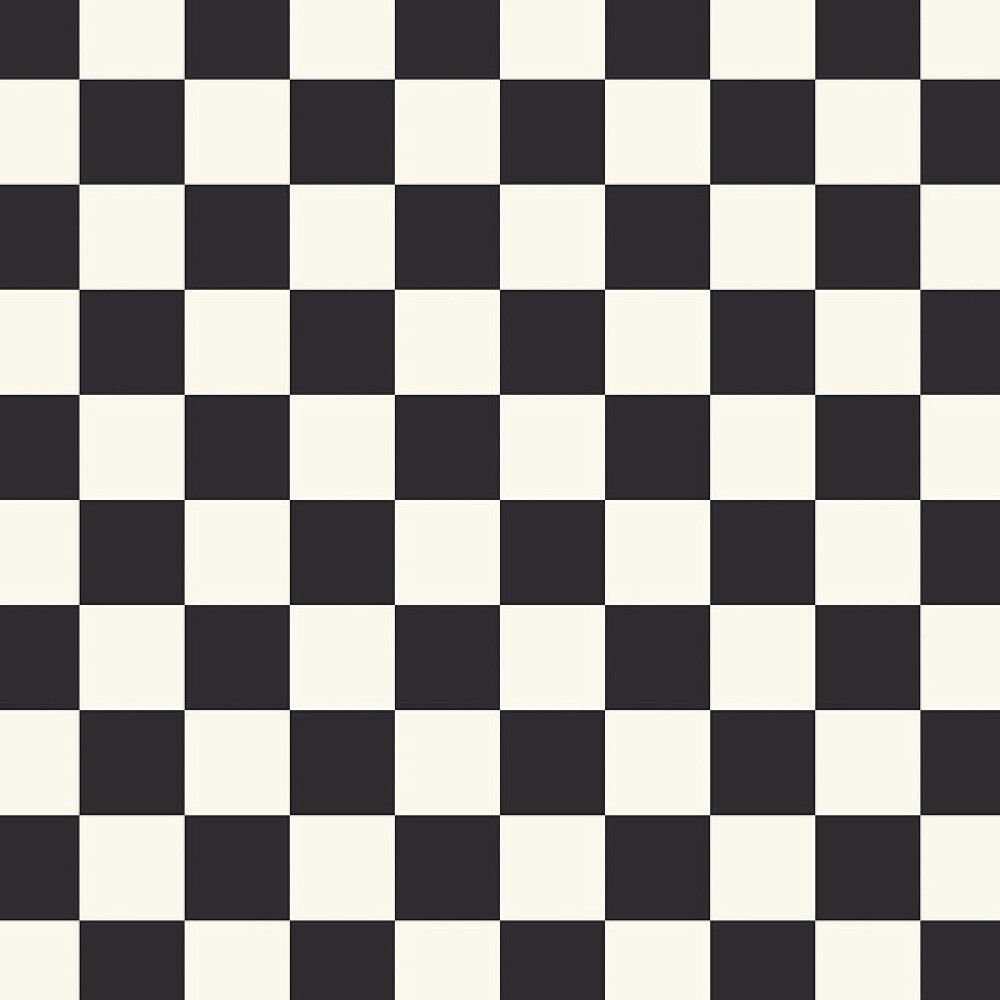 Vinyylimatto Tarkett Iconik 260 Echiquier Black White 4 m