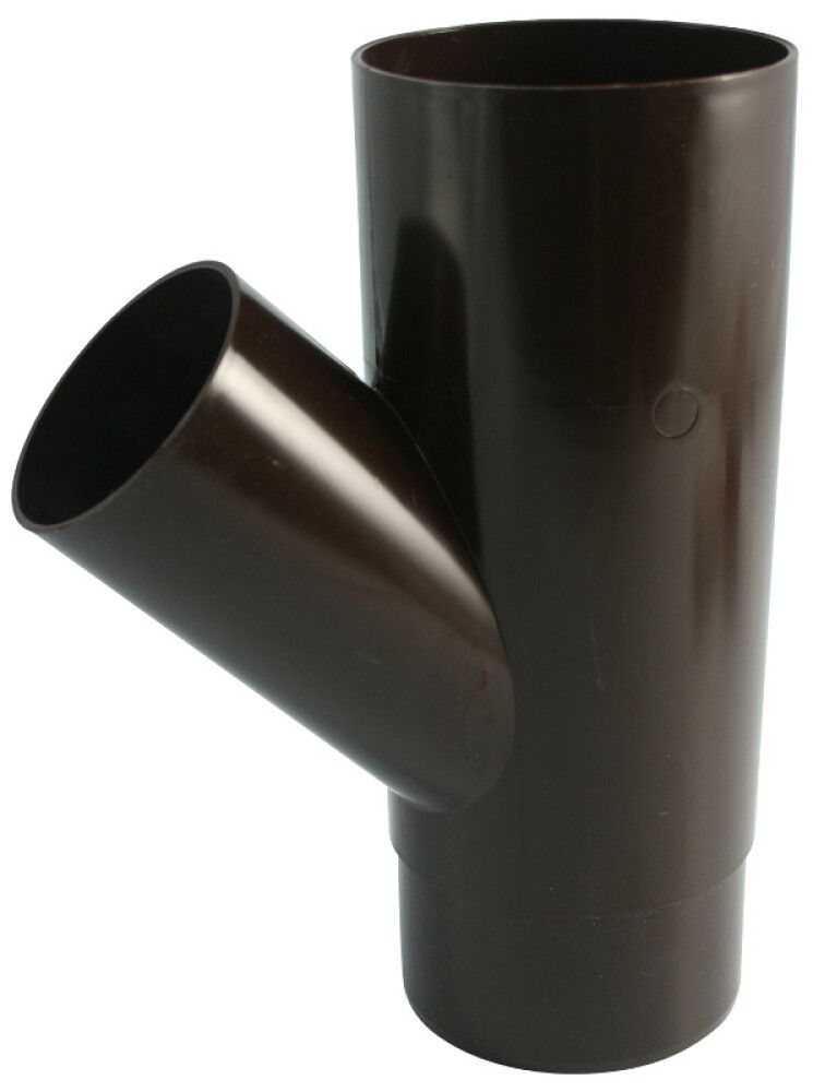 Haaraputki 45° Marley DN 105/75 ruskea