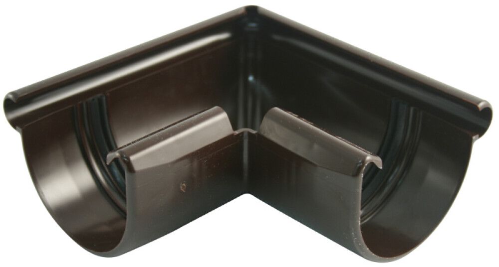 Räystäskourun ulkokulma 90° Marley 75 mm ruskea