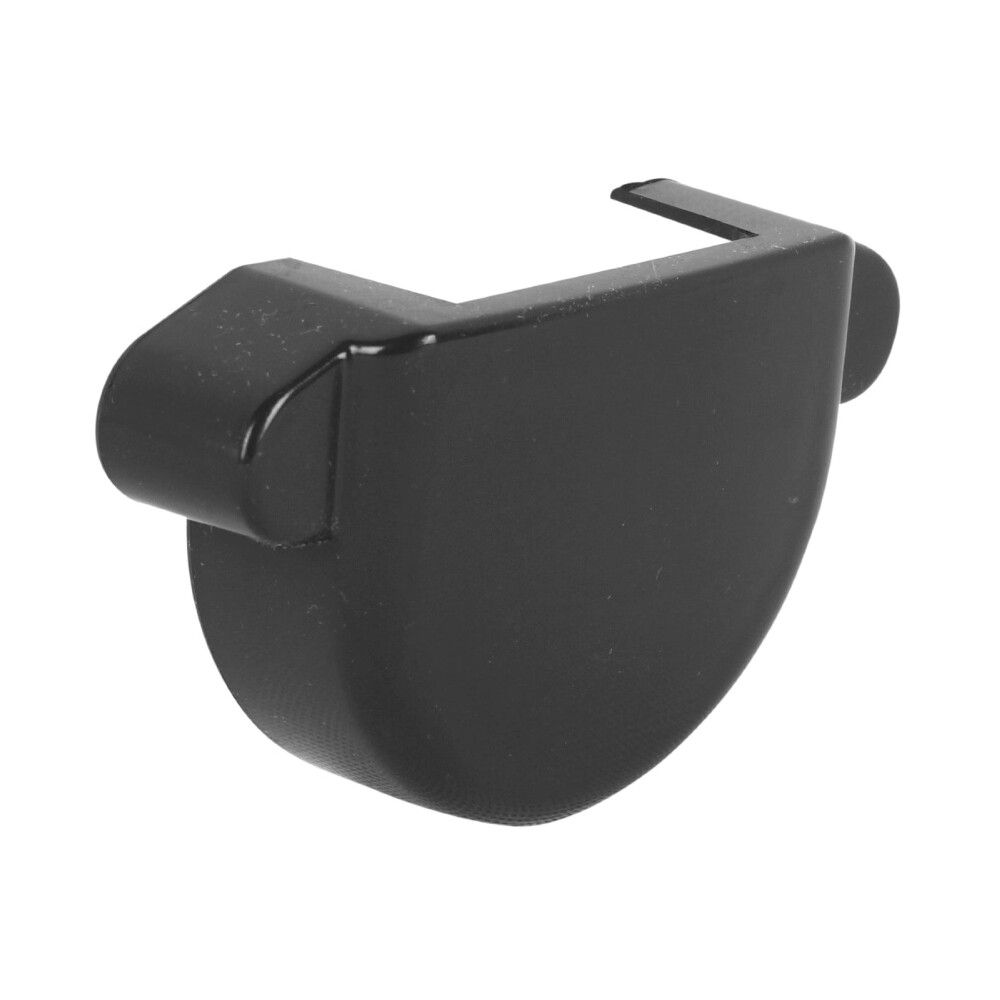 Räystäskourun päätykappale Marley 75 mm antrasiitti