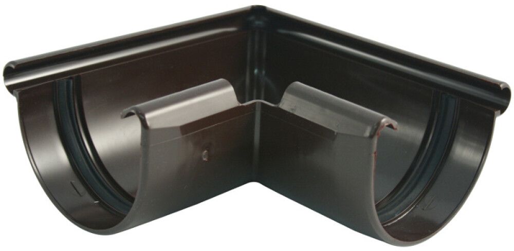 Räystäskourun ulkokulma 90° Marley 100 mm ruskea