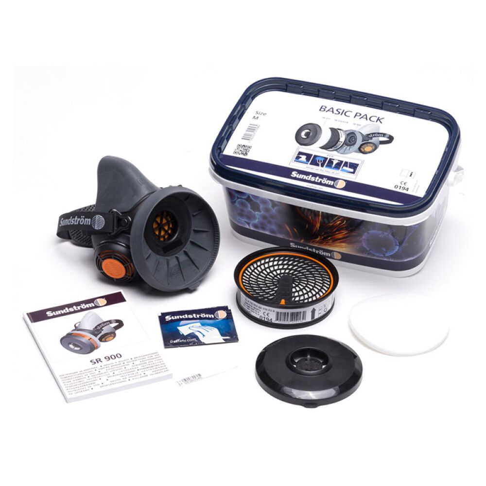 Puolinaamari Sundström Basic Pack SR 900 M,  SR 510, SR 221