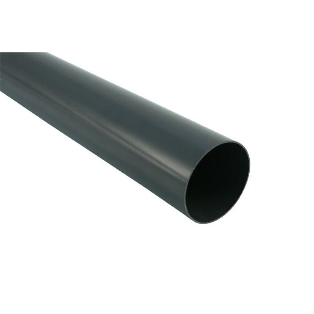 Syöksytorvi Marley DN 75 1 m antrasiitti