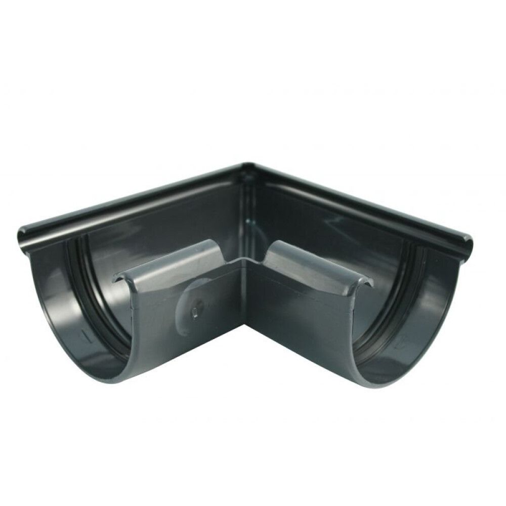 Räystäskourun ulkokulma 90° Marley 100 mm antrasiitti