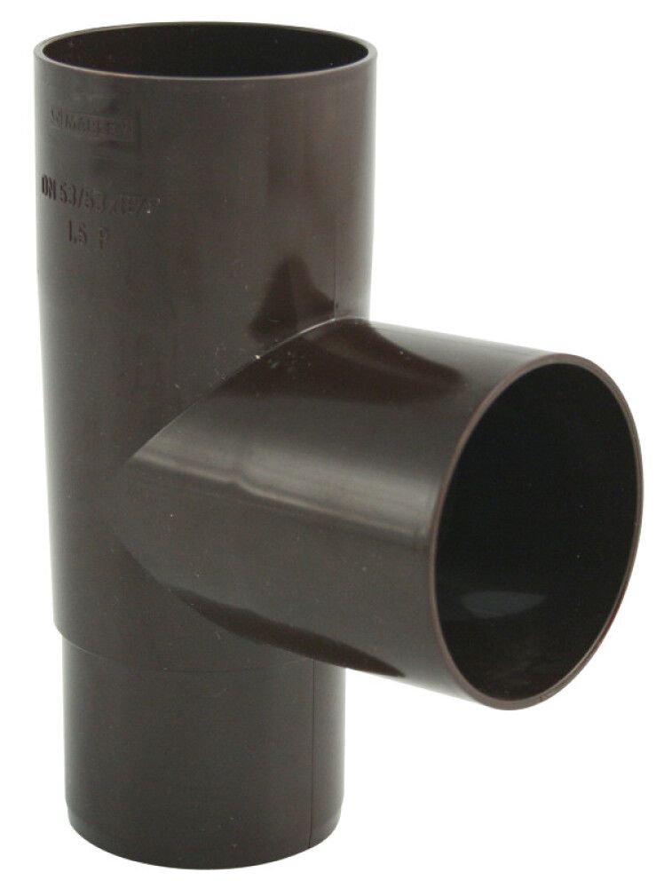 Haaraputki 87° Marley DN 53/53 ruskea