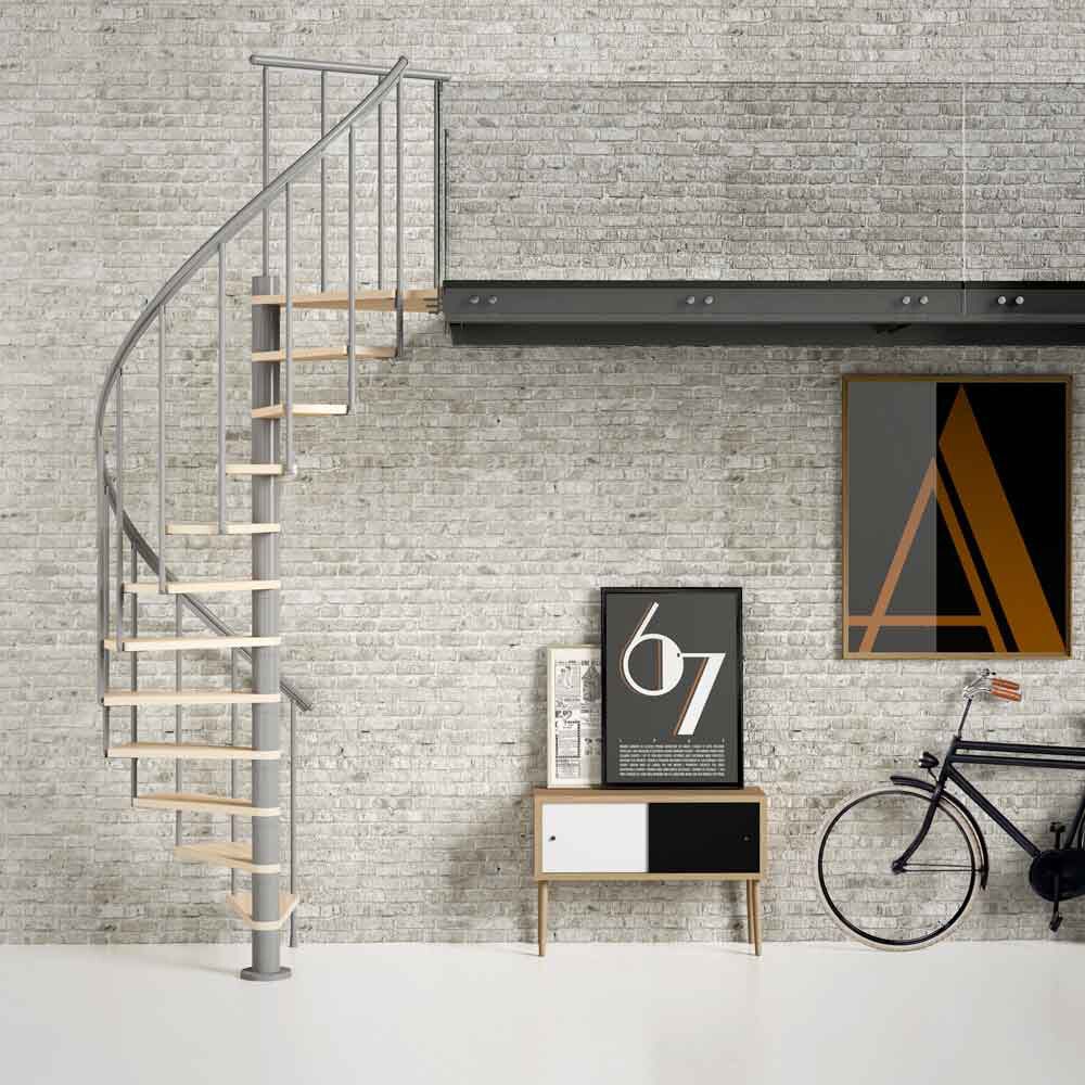 Kierreporras Dolle Calgary Harmaa 140 cm