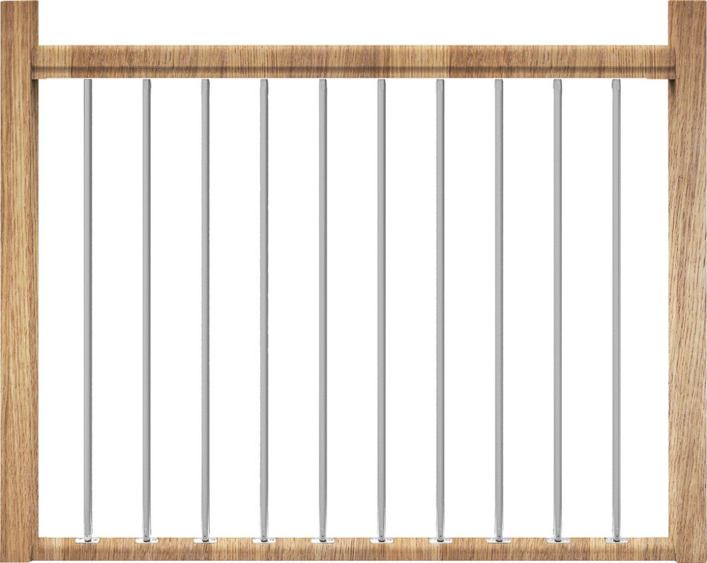 Päätytolppa Lundbergs tammi 66 x 66 x 1200 mm