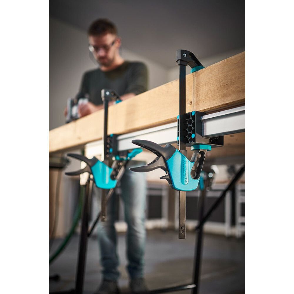 Yhden käden puristin Wolfcraft EHZ Easy 75-150 mm