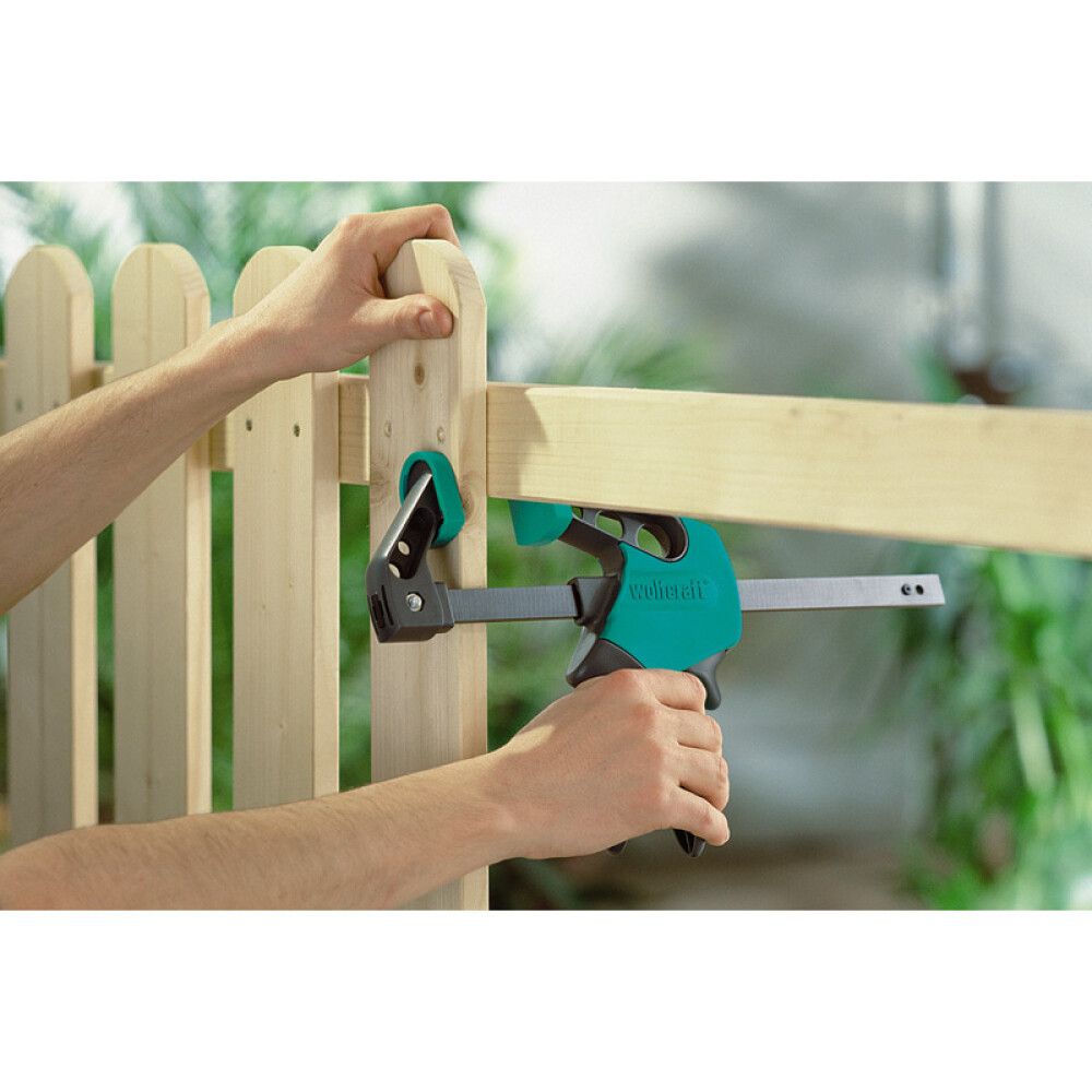 Yhden käden puristin Wolfcraft EHZ Easy 75-500 mm