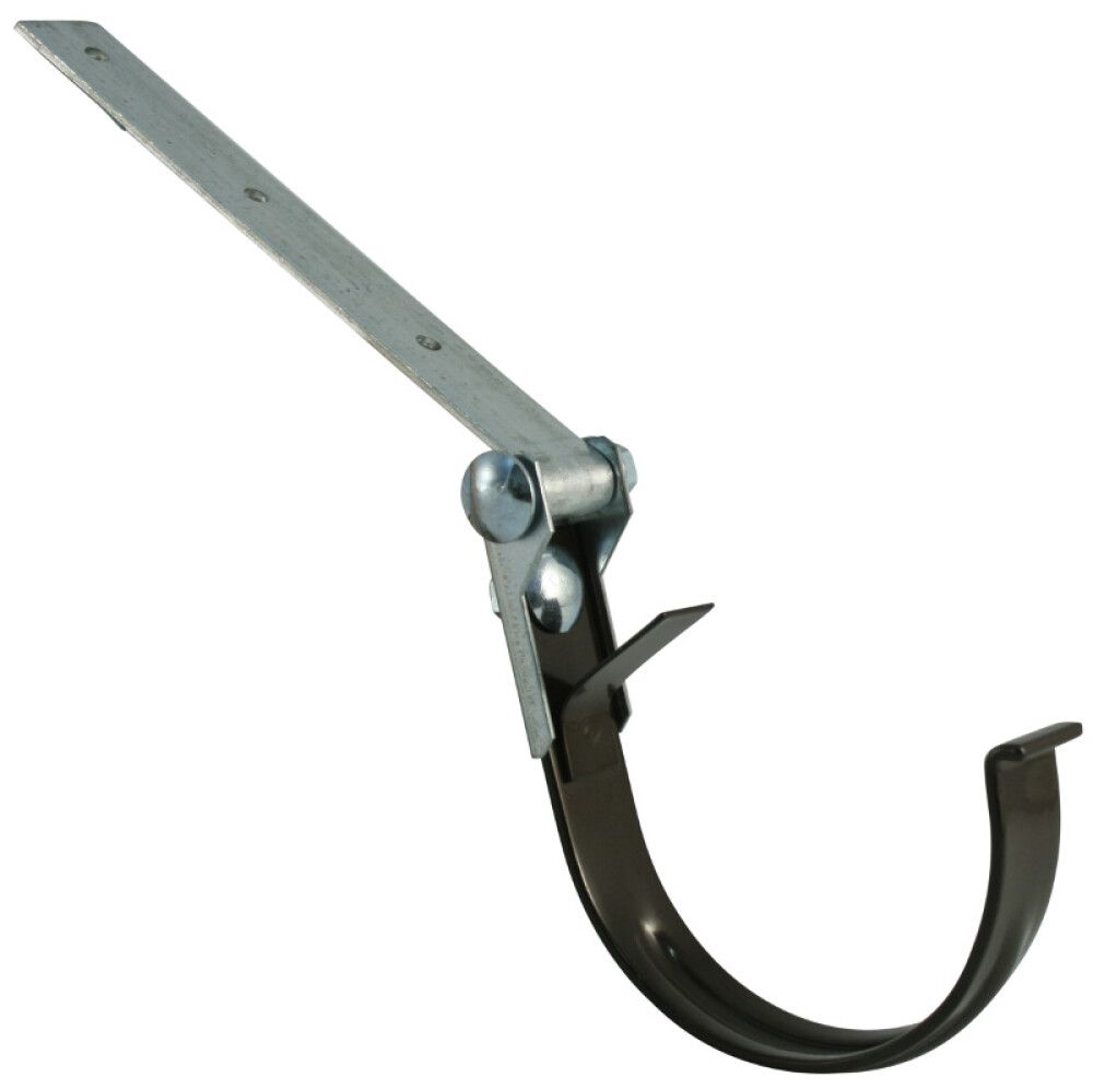 Säädettävä koururauta Marley 125 mm ruskea