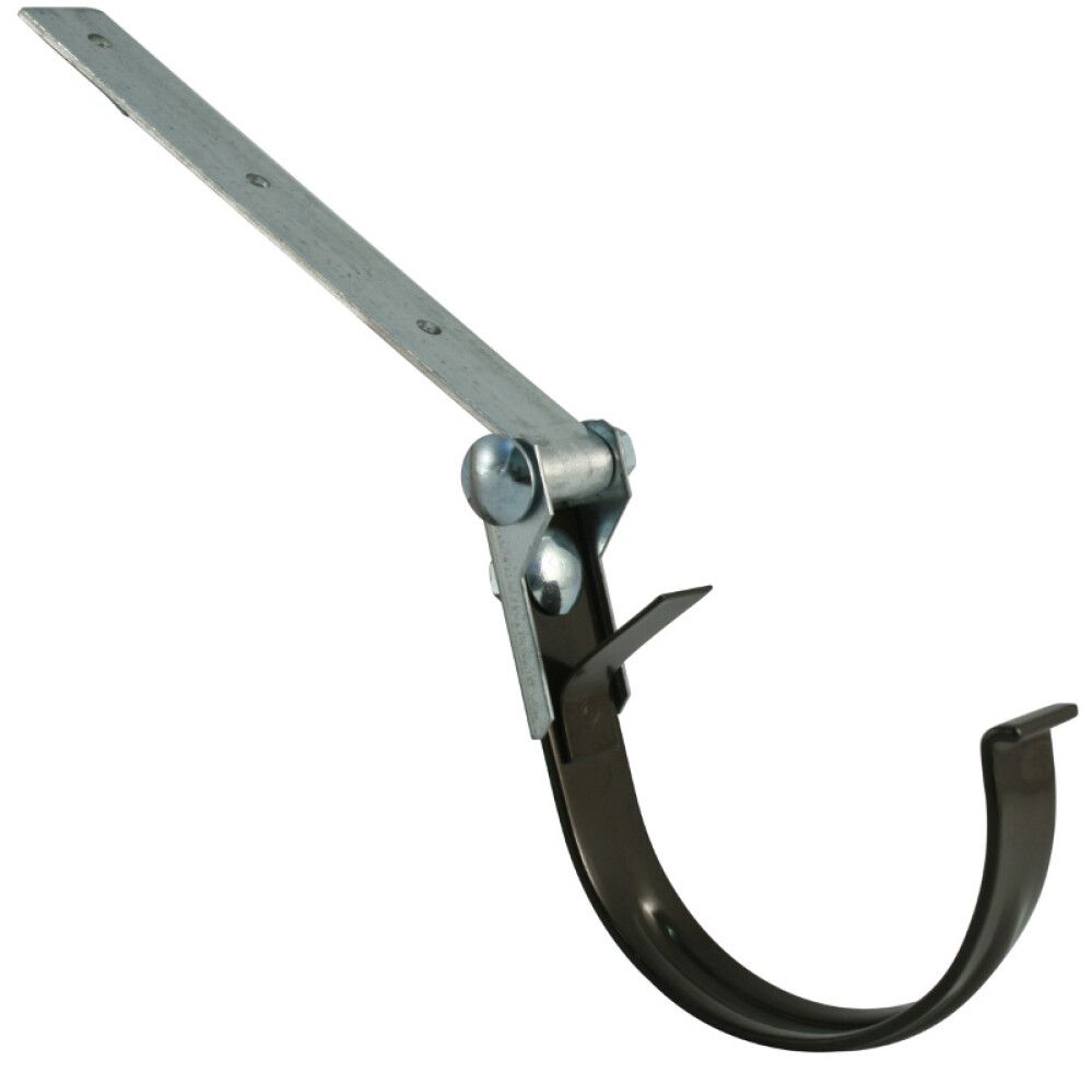 Säädettävä koururauta Marley 100 mm ruskea