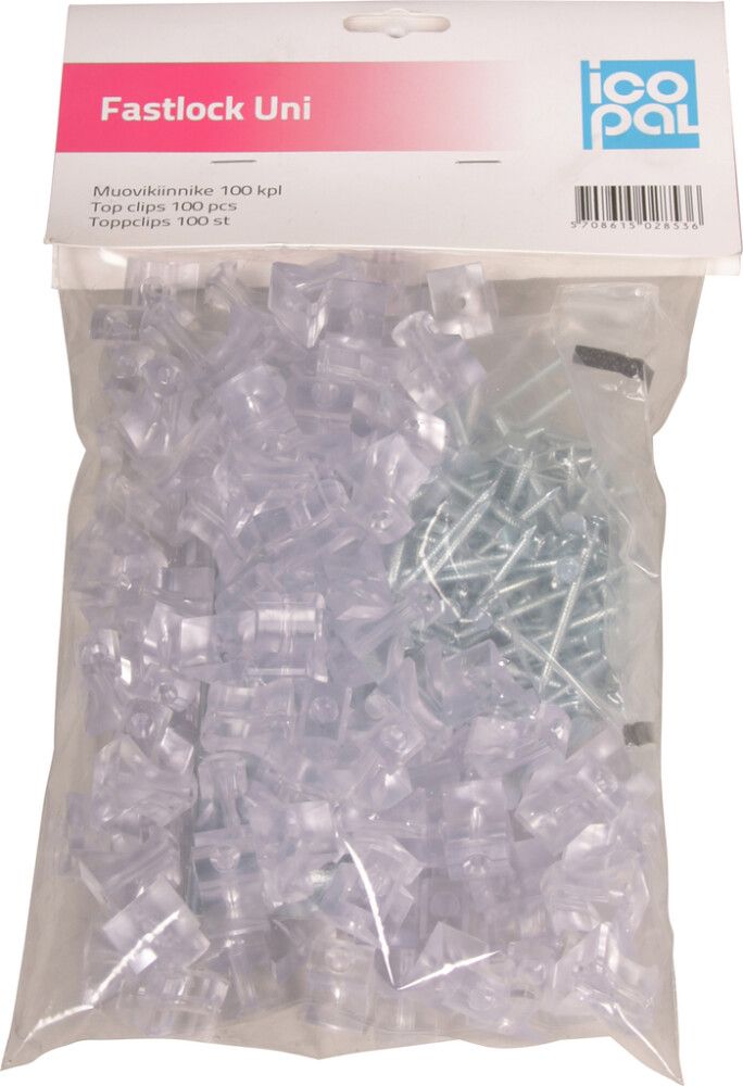 Muovikiinnike Icopal Fastlock Uni 100 kpl
