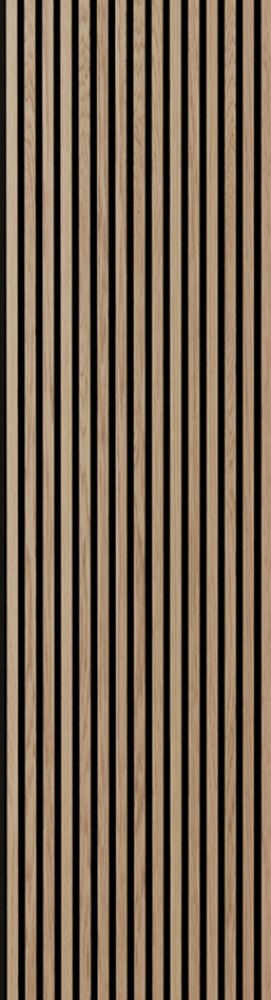 Akustiikkalevy FibroTech Basic Vaalea tammi 22 x 605 x 2440 mm