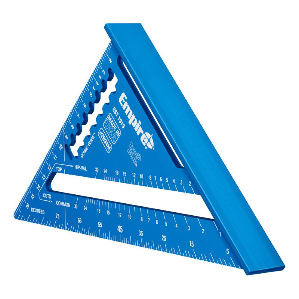Kolmiosuorakulma Empire True Blue 180 mm
