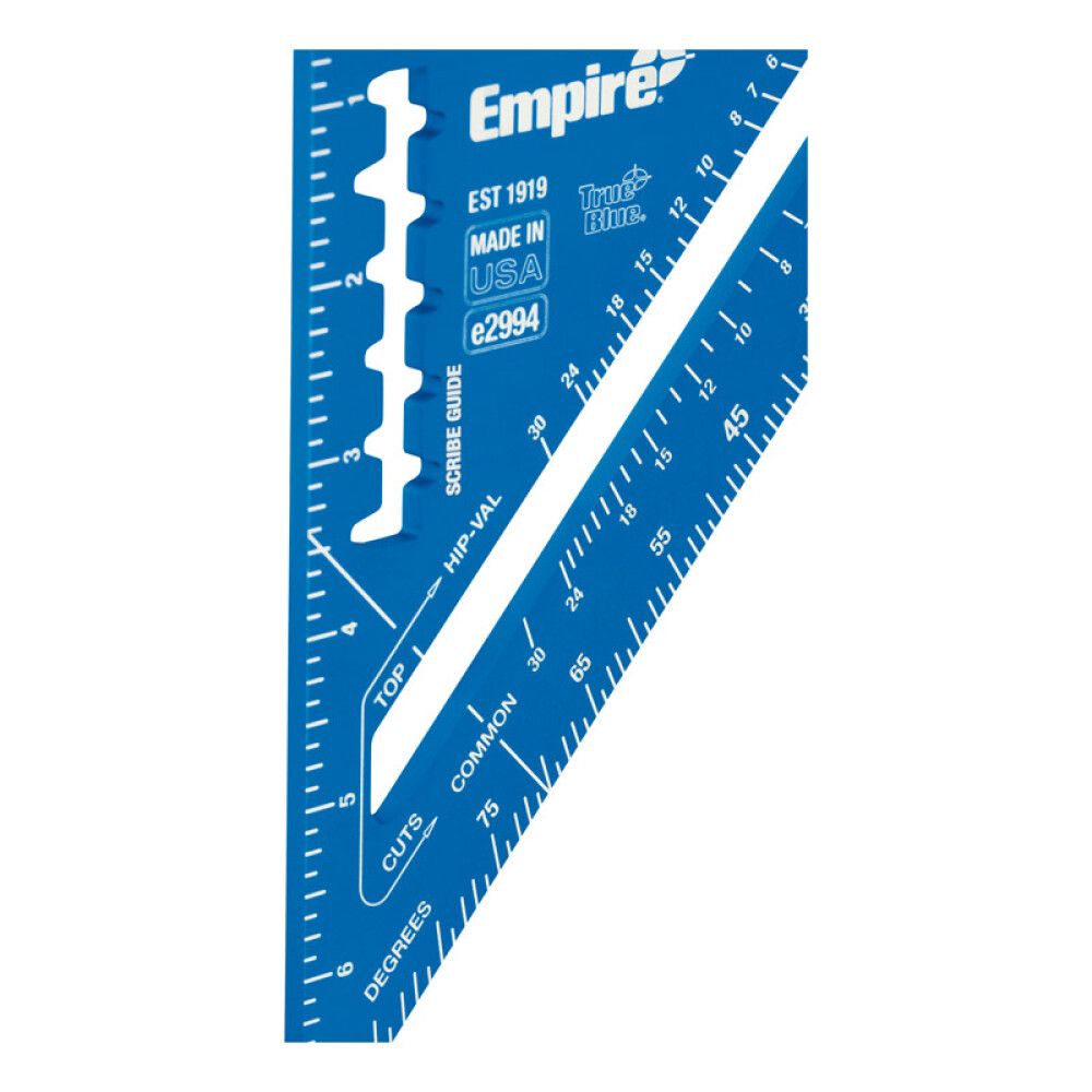Kolmiosuorakulma Empire True Blue 180 mm