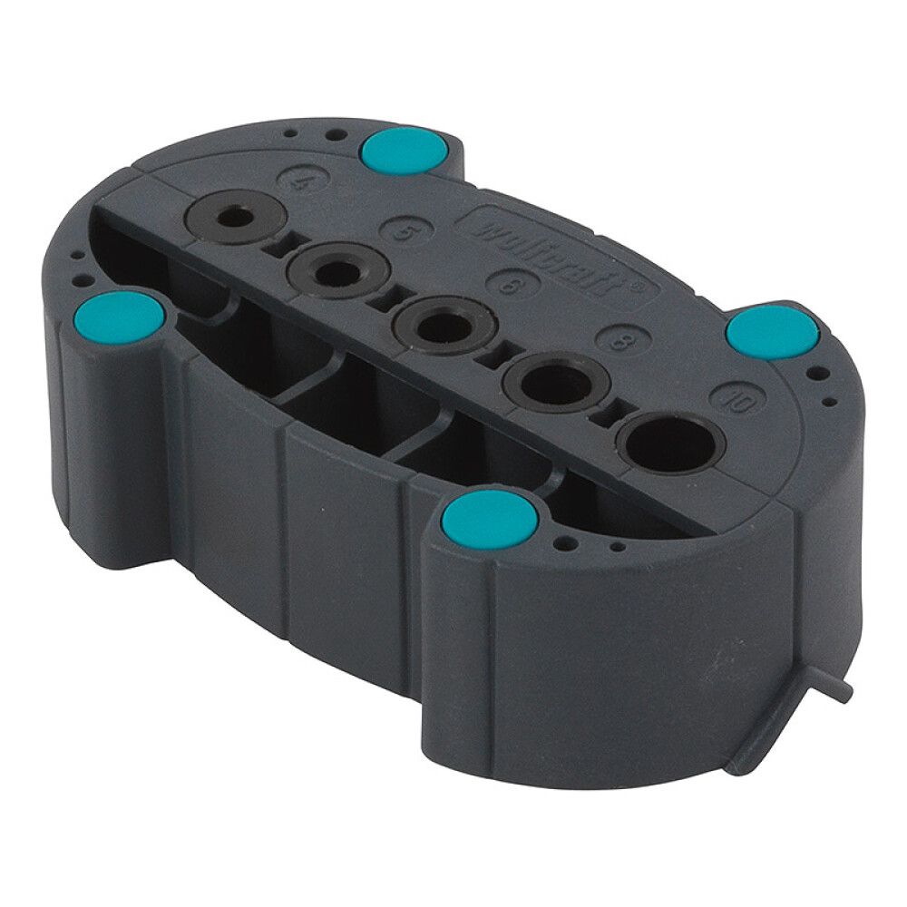 Siirrettävä porausohjain Wolfcraft Accumobil 4 - 10 mm