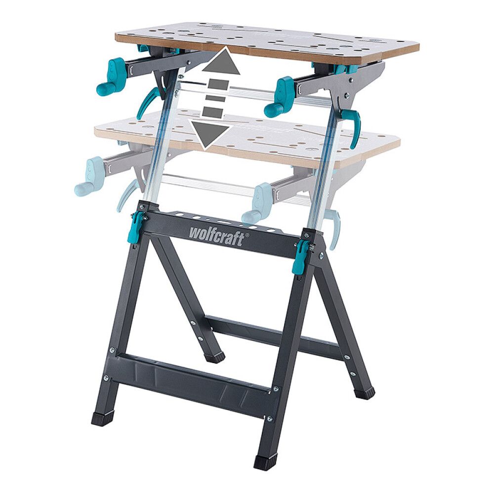 Kiinnitys- ja konepöytä Wolfcraft MASTER 750 ERGO