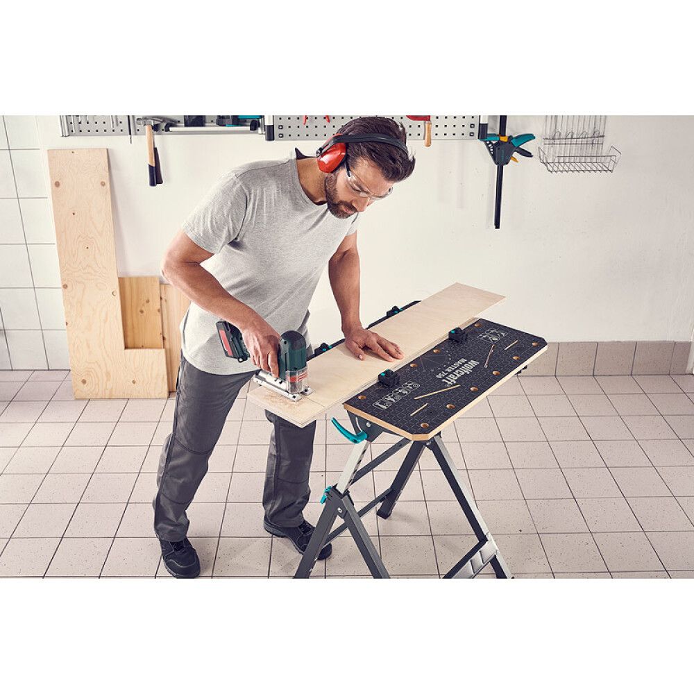 Kiinnitys- ja konepöytä Wolfcraft MASTER 750 ERGO