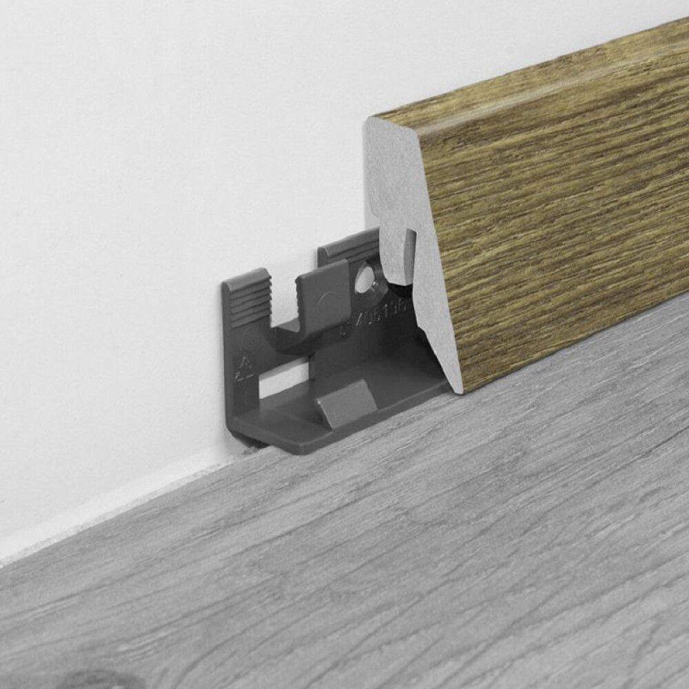 Jalkalista Logoclic K40 C MDF Tammi Mirandola 19 x 40 x 2600 mm