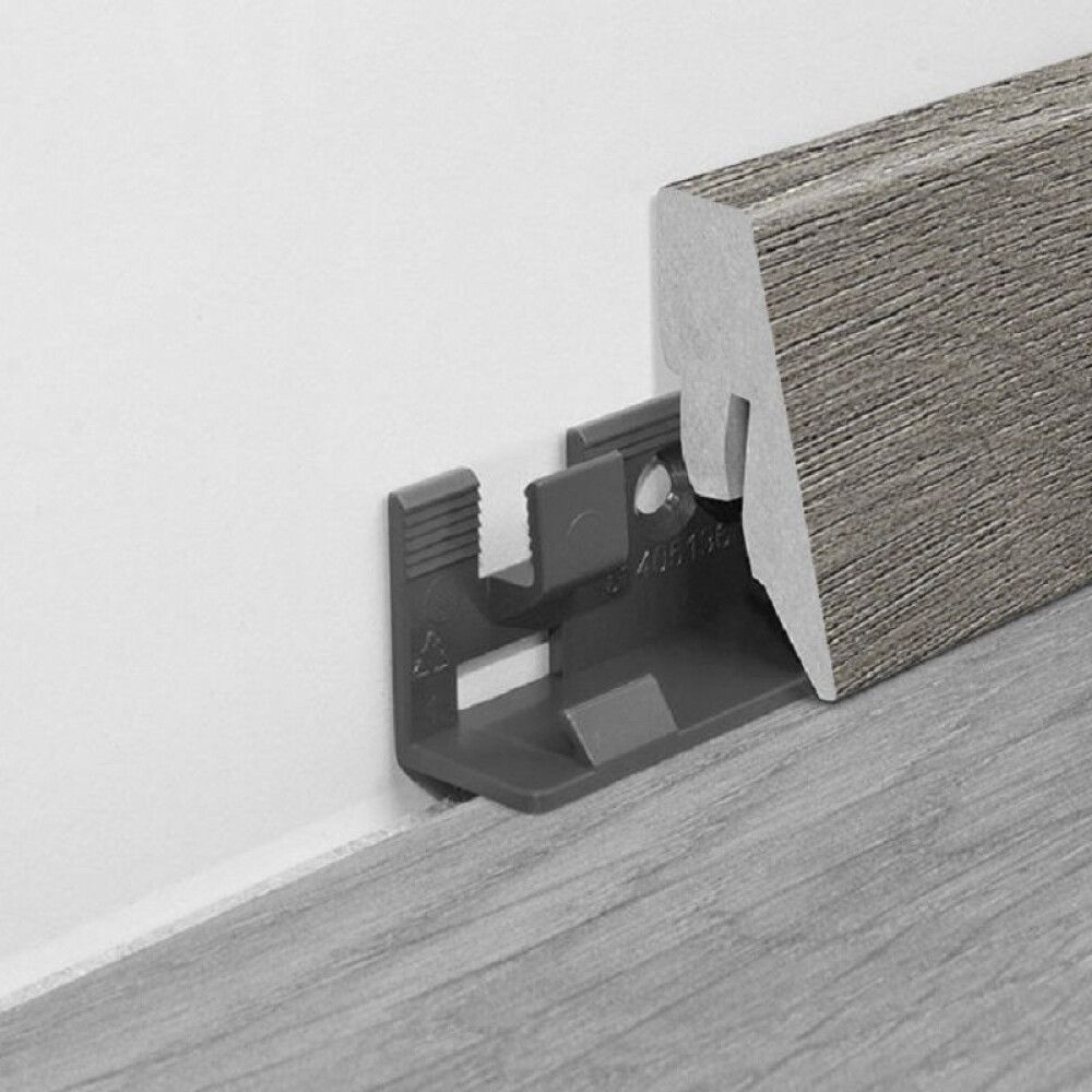 Jalkalista Logoclic K40 C Tammi Fondi MDF 19 x 40 x 2600 mm