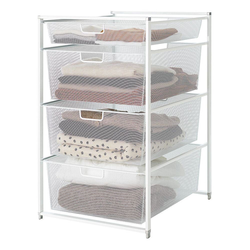 Koripaketti Elfa Mesh valkoinen 74/45