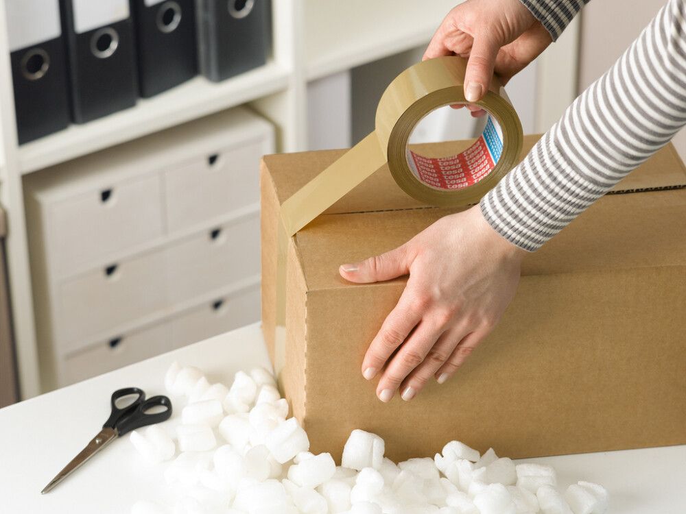 Pakkausteippi Tesa Ultra Strong 66 m x 50 mm Ruskea