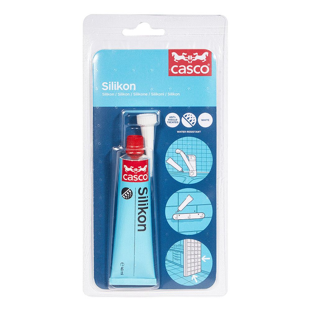 Silikoni Casco 40 ml Valkoinen