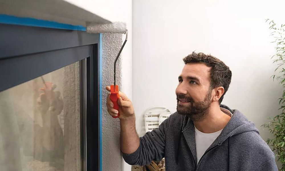 Maalarinteippi Tesa Prof. Outdoor 2 x 25m x 25 mm