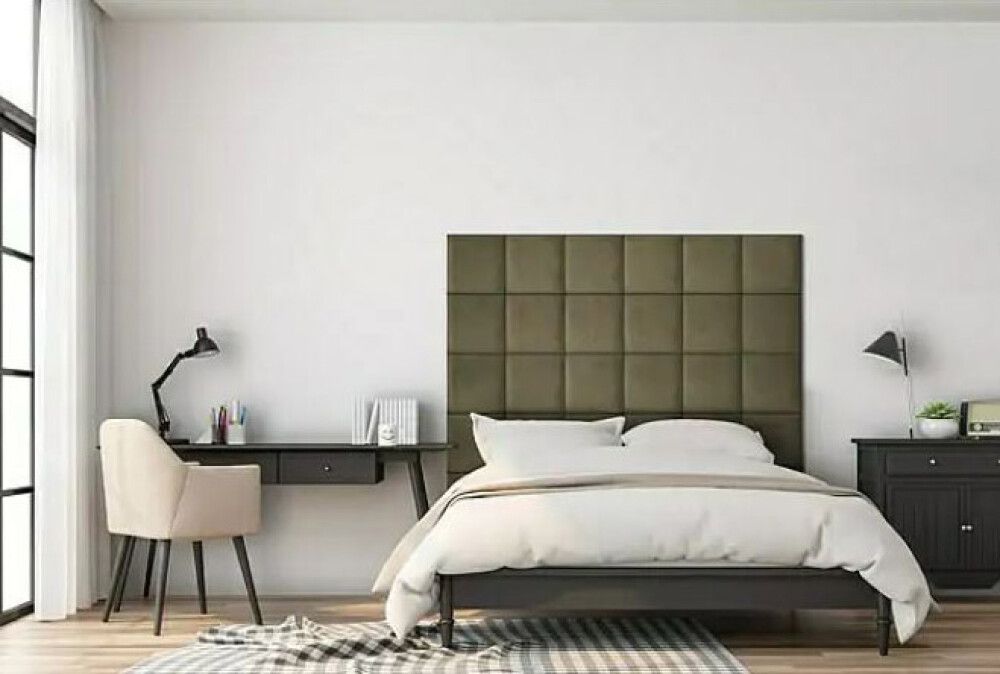 Verhoiltu seinäpaneeli Fllow Velvet Taupe 2209 30X30