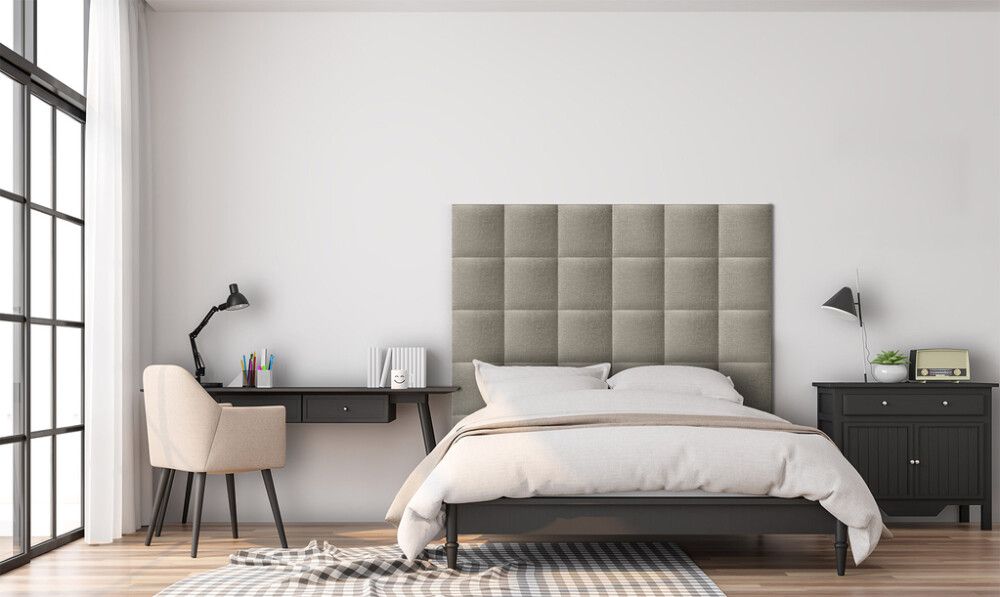 Verhoiltu seinäpaneeli Fllow Inari Taupe 26 30X30