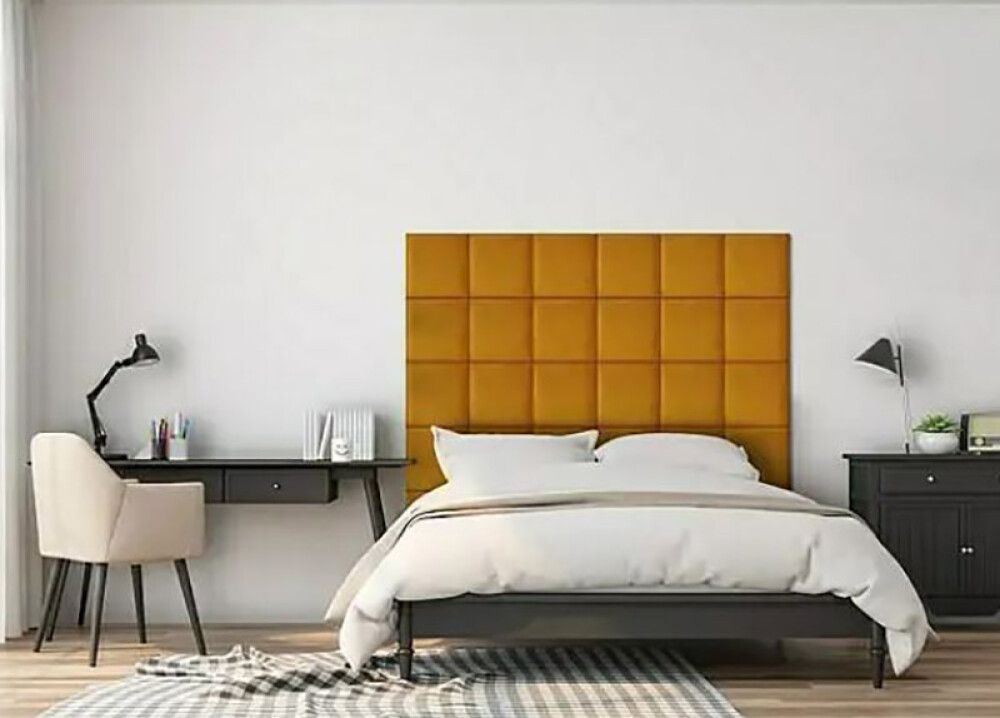 Verhoiltu seinäpaneeli Fllow Velvet Okra 41 30X30