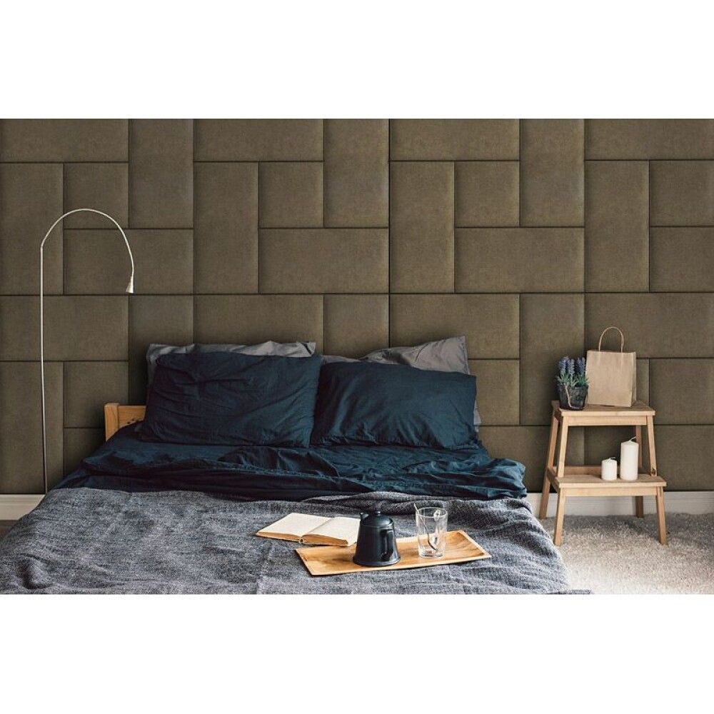 Verhoiltu seinäpaneeli Fllow Velvet Taupe 2209 30X60