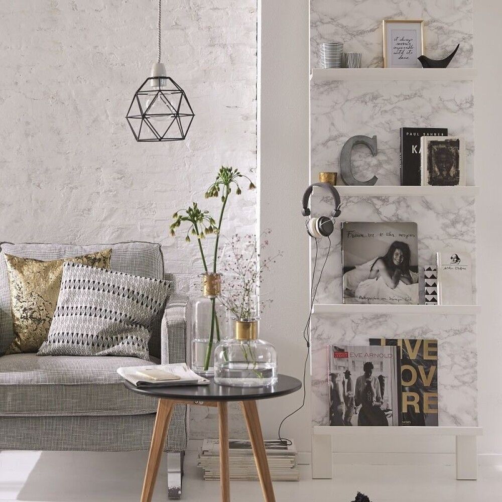 Kontaktimuovi D-C-Fix Marmori Harmaa 67,5 x 200 cm