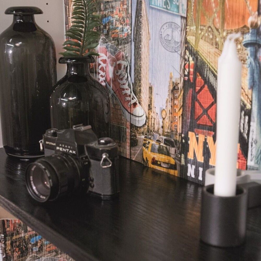 Kontaktimuovi D-C-Fix Mustapuu 45 x 200 cm