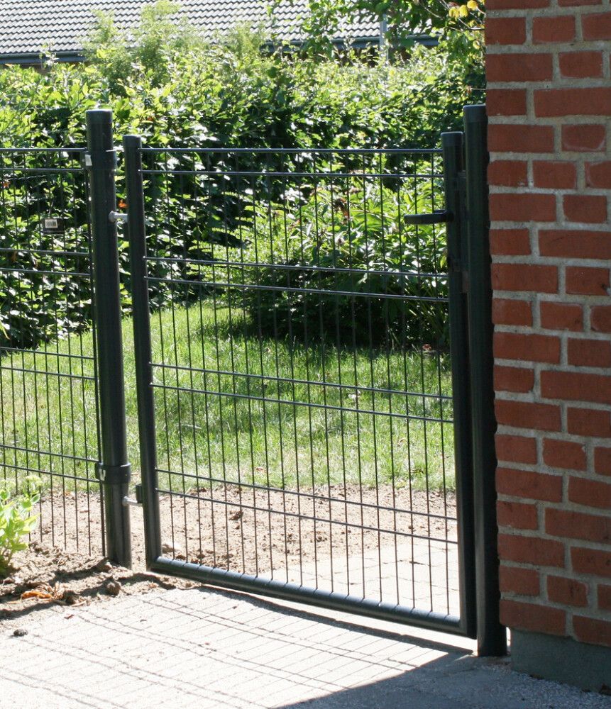 Elementtiaidan portti 103 x 118 cm antrasiitti