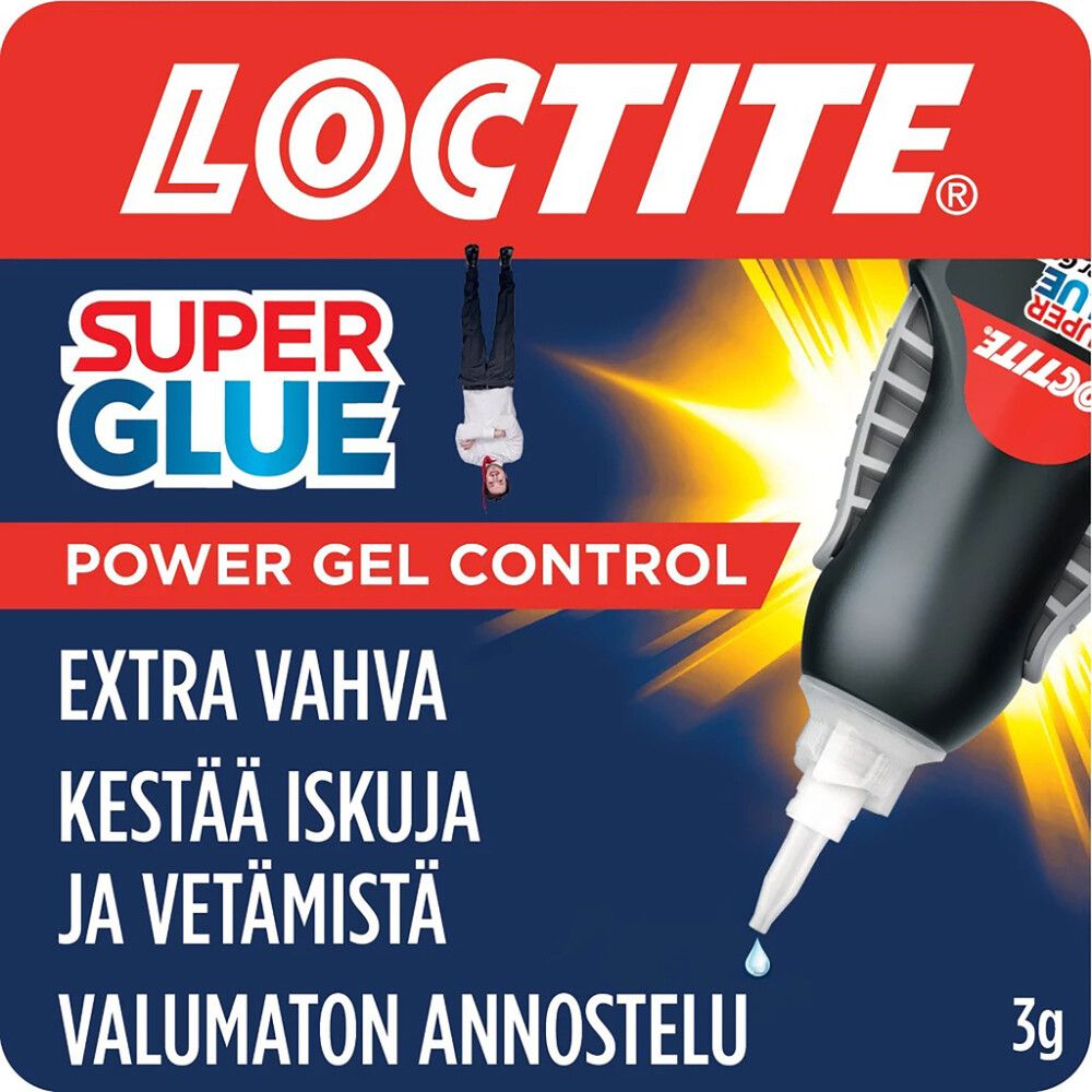 Yleispikaliima Loctite Super Glue Power Gel 3 g