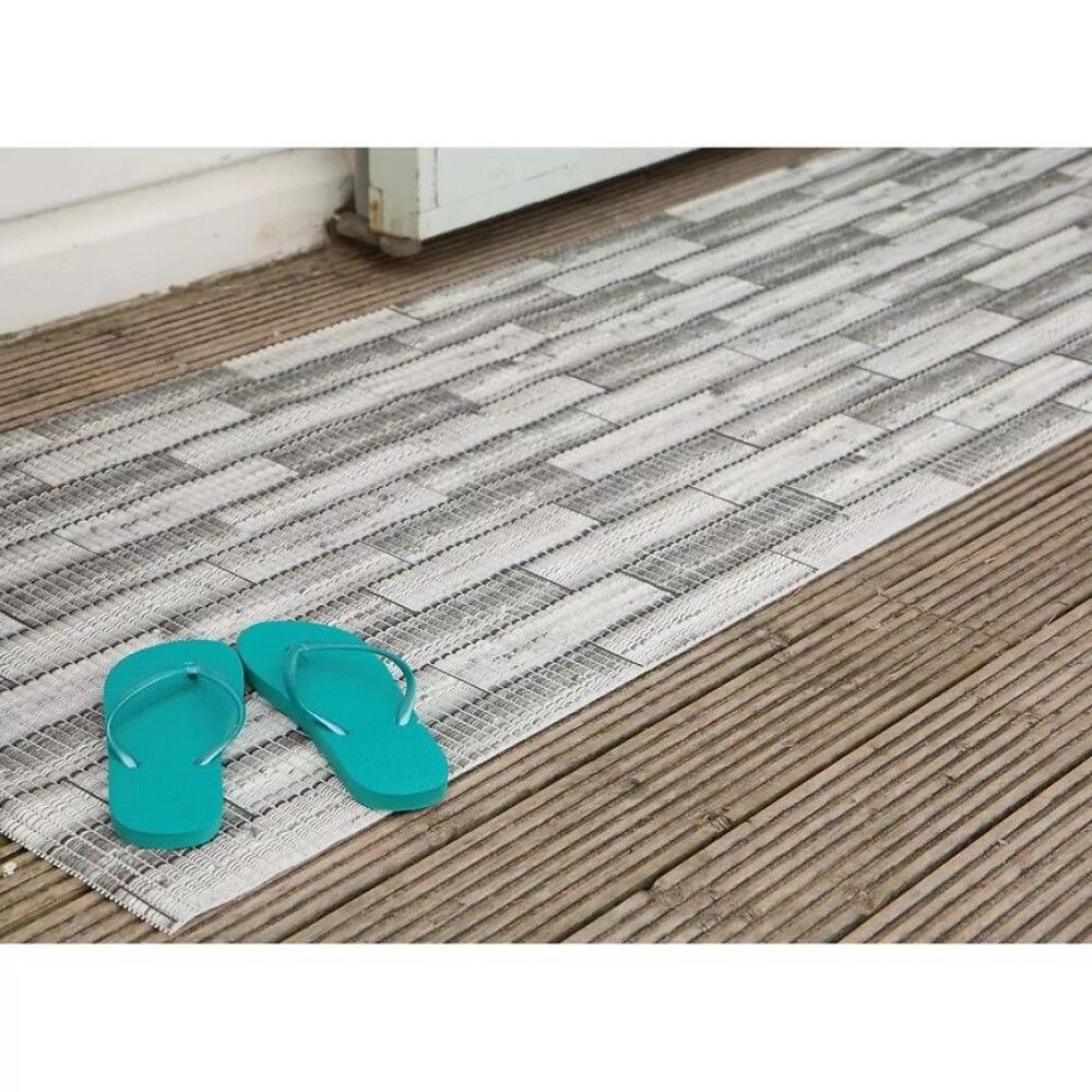 Kosteantilanmatto D-C-Fix Riverside Harmaa 65 cm